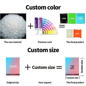 Sacs d'expédition écologiques personnalisés avec logo imprimé, grands sacs en polyéthylène pour l'emballage de vêtements et l'expédition postale, sacs en polyéthylène - Product Image 4