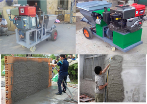 Solución Económica para Proyectos de Construcción, <span class=keywords><strong>Precio</strong></span> de la Máquina de Pulverización de <span class=keywords><strong>Mortero</strong></span> y Yeso - Product Image 2