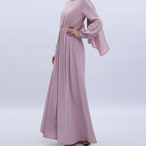 Cross Border Islamic Burqa Designs Imagen Mujeres Musulmanas Señoras Abaya Mujeres Outwear Classic Ong Abaya Simple Abaya - Product Image 5