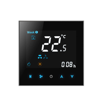 Termostato Inteligente Digital HVAC Beca BAC-3000 con WiFi RS485 Modbus Controlador de Temperatura Ambiente para Aire Acondicionado con Soporte OEM