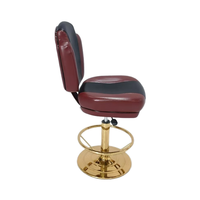 Tabouret de bar pour le jeu de poker Chaise de machine à sous de casino en cuir artificiel professionnel Chaises