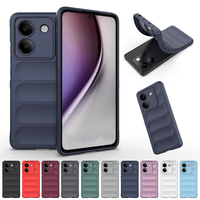 Funda de Silicona Líquida Tipo Armadura a Prueba de Golpes para Xiaomi Poco M7, C71, M7 Pro, F7 y Poco X7 Pro