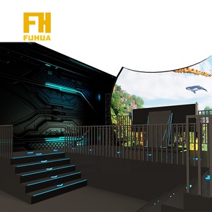 Parque <span class=keywords><strong>virtual</strong></span> 3D 7D 9D Motion Cinema Naked Eye 360 grados Experiencia visual Proyector Artículo Pantalla de domo Flying Cinema - Product Image 5