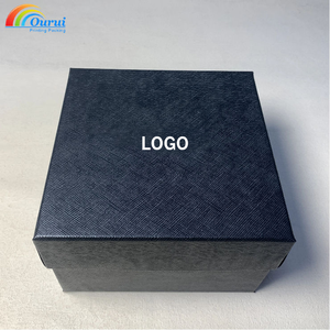 Factory Direct Luxury Black PU leather <b>watch</b> box Custom logo <b>watch</b> <b>case</b> Men and women gift packaging Single <b>watch</b> <b>case</b> - Product Image 5