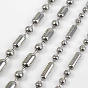 แนะนำสร้อยคอโซ่ลูกปัดแบบทำมืออุปกรณ์เสริมสำหรับเครื่องประดับสร้อยคอโซ่ทรงกลม/ - Product Image 5