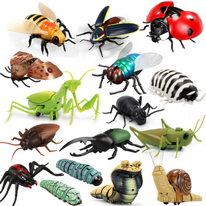 2025 réaliste RC insecte jouet ensemble infrarouge télécommande araignée cafard lumière pour Halloween <span class=keywords><strong>blague</strong></span> fêtes fête nouveautés - Product Image 1