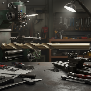 Broca cilíndrica de carburo con punta rectificada Fervi para máquinas herramienta - Product Image 3