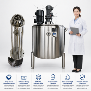 <b>Pan</b> Mixer Double Shaft Polyurethane Sealant Turnkey Projects Double Shaft Mixer - Product Image 2