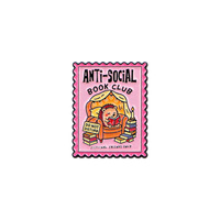 Broches en émail et badges de revers en métal pour club de lecture, avec motifs Romantasy Dragon, Hérisson Anti-Social, Lecture, pour les amateurs de livres