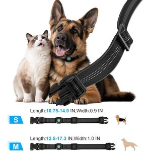 Collar GPS Vebiso para Perros, Nailon Negro, Rastreo en Tiempo Real, Compatible con Apple Find My (Solo iOS), Sin Cuota Mensual - Product Image 6