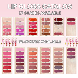OEM/ODM Gloss à lèvres de luxe hydratant, effet repulpant, haute brillance, couleur intense, résistant à l'eau, sans transfert, 58 teintes, format porte-clés portable - Product Image 5