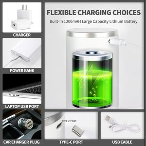 Distributeur d'eau froide portable pliable rechargeable par USB avec support et bidon de 5 gallons pour usage extérieur/VR/ménager – Vente en gros - Product Image 2