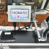 Yamatec 12.7mm en ligne Tij boîte de conserve bouteille en plastique Date d'expiration Machine de codage par lots imprimante à jet d'encre portable impression d'usine