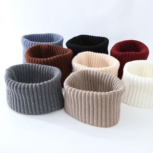 Cache-cou côtelé minimaliste en <span class=keywords><strong>tricot</strong></span> épais de qualité supérieure, cache-cou thermique doux et confortable <span class=keywords><strong>pour</strong></span> femme, idéal <span class=keywords><strong>pour</strong></span> l'hiver et la mode. - Product Image 4