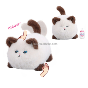 May Mắn Đồ Chơi Con Chó Sang Trọng Mèo Cảm Ứng Nhắm Mắt Ăn Cảm Ứng Nói Chuyện Ghi Âm Đồ Chơi Động Vật Điện Tử Đồ Chơi Nhấp Nháy Mèo - Product Image 3