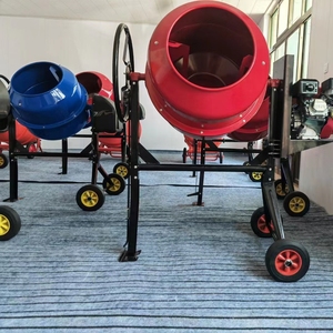 Máy trộn bê tông chạy xăng dầu, động cơ điện siêu mạnh, dung tích lớn - Product Image 4