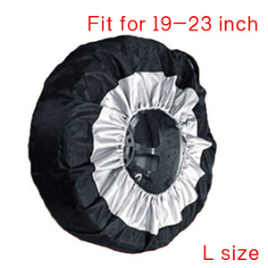 Housse de protection de <span class=keywords><strong>roue</strong></span> de secours en polyester pour <span class=keywords><strong>voiture</strong></span>, sac fourre-tout, accessoires de <span class=keywords><strong>voiture</strong></span>, 1 pièce - Product Image 4