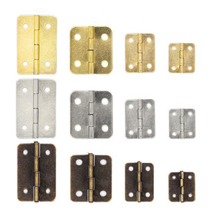 Bisagra de Mueble en Miniatura Yuyao de 1 Pulgada, Chapada en Hierro, para Manualidades, Cajas y Armarios - Product Image 3