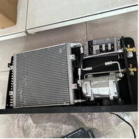 Climatisation 12V CC, climatisation divisée pour camion 9800 BTU, adaptée aux camping-cars, camions, caravanes, fourgonnettes, remorques, unités de climatisation pour camping-cars
