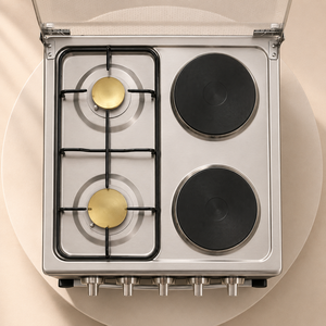 Cuisinière infrarouge et cuisinière à gaz SAMSUNG à <span class=keywords><strong>2</strong></span> brûleurs en acier inoxydable, four à gaz GPL de 60 litres, plaque chauffante Istove - Product Image 5