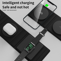 Station de charge sans fil magnétique 4 en 1 de haute qualité en gros pour apple