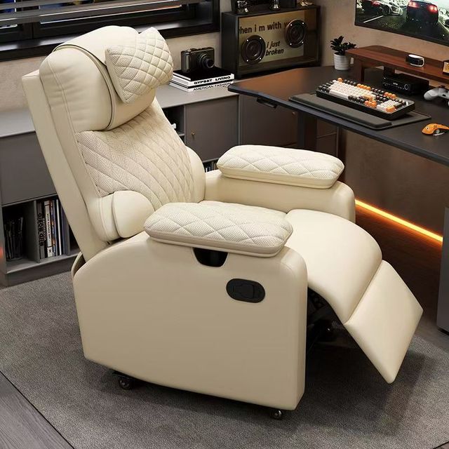 Upscale ContemporaryHome Theater Seat Comfortable Power Theater Armchair Massage Electric Recliner Foldable Sofa Living Room