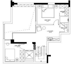 Planimetrie e Design d'<span class=keywords><strong>Interni</strong></span> per Ville di Lusso a 3 Camere da Letto con Soluzioni Moderne di CAD 3D e Grafica - Product Image 1