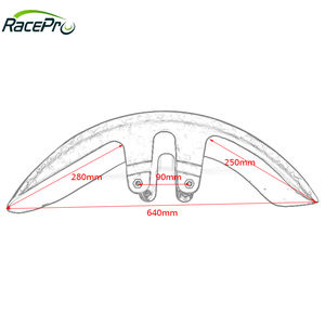 RACEPRO-Guardabarros delantero de fibra de carbono para motocicleta <span class=keywords><strong>Harley</strong></span> <span class=keywords><strong>Davidson</strong></span> 2024-posterior FLHX, FLTRX - Product Image 5