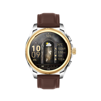 Venta caliente mejor reloj inteligente KC83 Metal Acero inoxidable silicona doble correa OEM logotipo privado etiqueta Amoled Smartwatch para hombre