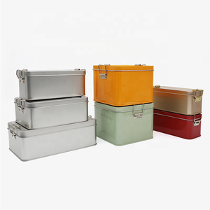 Caja de hojalata personalizada del fabricante, caja de hojalata de Metal para regalo, dulces, postres, pasteles, galletas, caja de lata de embalaje - Product Image 6