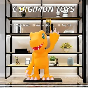 Estatuas de Personajes de <span class=keywords><strong>Digimon</strong></span> de Gran Tamaño Hechas a Medida para Esculturas Decorativas de Tiendas - Product Image 2