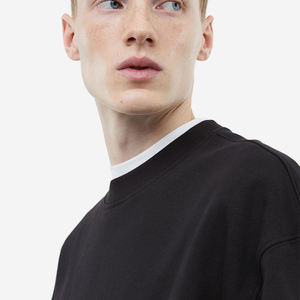 Customized Manufacturer Plus Size Crew Neck Sweatshirt Men OEM Design Custom Men's Hoodies & Sweatshirts - Product Image 4