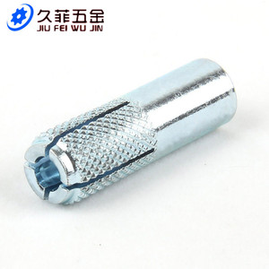 Chevilles à expansion interne Jiu Fei Wu Jin M6 M8 M10 M12, chevilles à coin, filetage métrique grossier, acier au carbone grade 4.8 - Product Image 2
