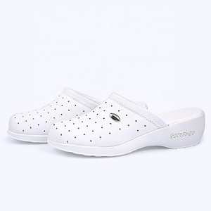Scarpe Antinfortunistiche Leggere Antiscivolo da Donna per Estate Primavera Autunno, <span class=keywords><strong>Ciabatte</strong></span> Chirurgiche Ospedaliere per Infermiere - Product Image 3