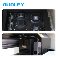 Audley A3 30cm Mini rouleau d'argent feuille d'or UV imprimante DTF avec F1080 XP600 têtes d'imprimante AB Film Crystal Machine d'impression d'étiquettes