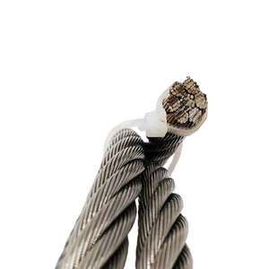 Corde en <span class=keywords><strong>fil</strong></span> d'acier de mètre avec câble <span class=keywords><strong>transparent</strong></span> souple flexible enduit de PVC Corde de rideau d'éclairage Cordes de <span class=keywords><strong>suspension</strong></span> 1/2/3/4/5/6mm - Product Image 6