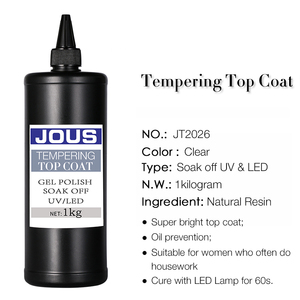 Gel de Acabado JOUS Multiusos Sin Limpieza, Alta Dureza y Brillo Intenso para un Color Duradero, Resistente a los Arañazos, Suministros para Uñas - Product Image 6