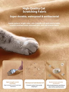 Canapé-<span class=keywords><strong>lit</strong></span> électrique moderne en tissu, design oreille d'éléphant, intelligent, rétractable, multifonctionnel, intégré, à fonctionnement sans <span class=keywords><strong>mur</strong></span>, pour salon - Product Image 4