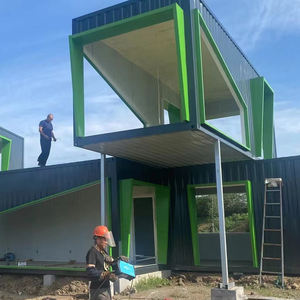 Petite maison Construction <span class=keywords><strong>immobilier</strong></span> conteneur café préfabriqué 5 chambres Casas Prefabricadas 100m2 - Product Image 5