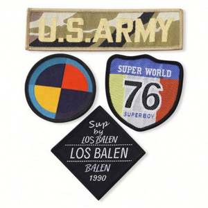 Clothing <b>Patches</b> Manufacturer Wholesale Custom Fabric Embroidered <b>Patch</b> Badges Sew on Embroidery Woven <b>Patch</b> - Product Image 5