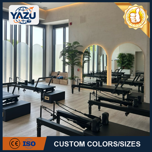Reformer de Pilates de Color Personalizado para Propietarios de Marcas, Cama Profesional para Ejercicios de Core con Opciones de Marca Privada y Logotipo - Product Image 4