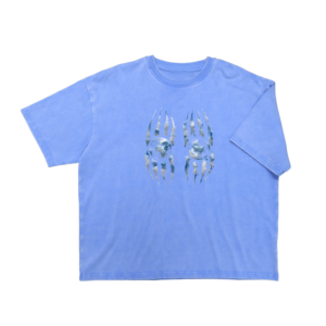 เสื้อยืดฮิปฮอปวินเทจสไตล์สโตนวอช ย้อมสีแบบแอซิดวอช ผ้าฝ้าย 100% ปักลายถักแบบลำลองสำหรับผู้ชาย สั่งทำได้ - Product Image 4