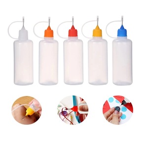 Pe Syringe <b>Bottles</b> 5ml 120ml Plastic Paint <b>Bottle</b> With Needle Tip For Oil Pigment <b>Dispensing</b> And Repackaging - Product Image 1