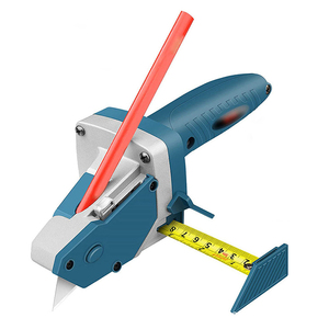 Mezura ile alçıpan kesici ağaç İşleme daire çizim aracı bulucu DIY çok fonksiyonlu çizim hattı pusulalar bıçak - Product Image 1