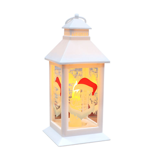 <strong>Hanging</strong> <strong>Lantern</strong> Classic <strong>Christmas</strong> Light Xmas Santa Table Lamp Ornament LED Flicker Candle Decorations Gifts Outdoor Lighting - Product Image 6