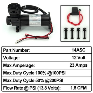 Kit de suspension pneumatique avec réservoir d'air, 2 pièces, kit de gestion de l'air universel - Product Image 3