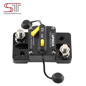 E93-100A Disjoncteur à courant continu bimétallique à montage en surface large 3/8-16 goujons pour bateau de camion de <span class=keywords><strong>caravane</strong></span> - Product Image 5