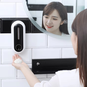 Phòng Tắm Treo Tường Cảm Biến Hồng Ngoại Xà Phòng Dispenser Touchless Rửa Tay LED Hiển Thị Tự Động Cảm Biến Bọt Xà Phòng Dispenser - Product Image 4