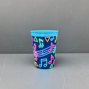 BPA Free Safe Frosted Matte Finish Multi Size Water Cups Stadium for Tailgate Parties Multiple Sizes Available PRS - Product Image 1