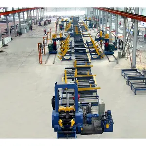 Heavy Duty Cutting Assembly Welding Straightening Shot-Blasting H Beam Steel Automatic Production Line